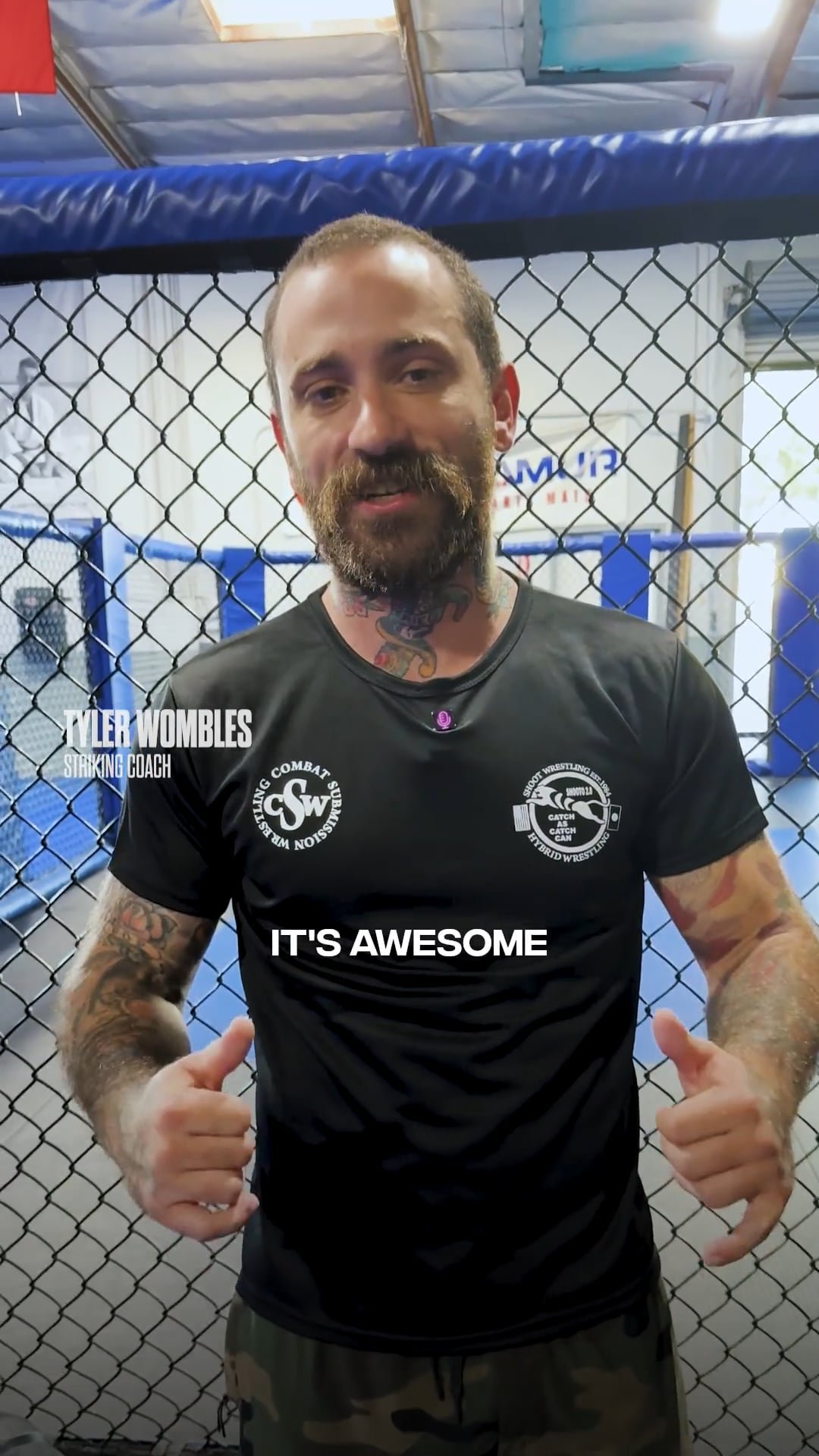 PRO MMA FIGHTER TYLER WOMBLES